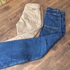Lot of boys Wrangler jeans